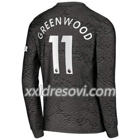 Manchester United Greenwood 11 Drugi Nogometni Dres 2020-2021 Dugim Rukavima